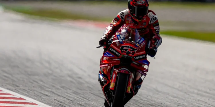 Francesco Bagnaia cai para 21.º na grelha: um dos pontos mais baixos da estrela da Ducati