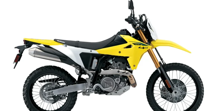 Suzuki DR-Z4S+ 2026: A lenda do DualSport renasce com tecnologia moderna