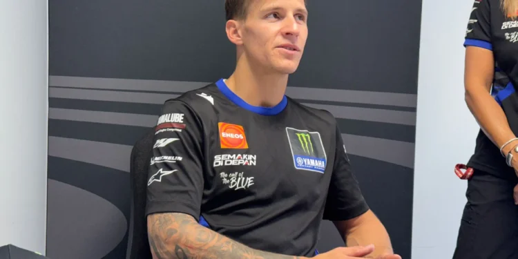 Quartararo: “Não caí por estar acima do limite – a traseira vibrava muito”