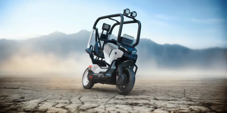 BMW Motorrad apresenta a Vision CE: o futuro da mobilidade elétrica urbana