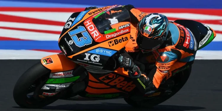 Celestino Vietti Bate o Recorde da Pista num Emocionante FP2 de Moto2 em Misano!