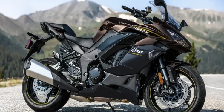 Novas cores e tecnologia reforçada para as Kawasaki Ninja sport tourers em 2026