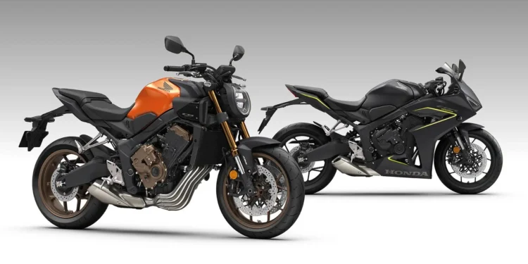 Honda traz novas cores para dois dos seus modelos mais carismáticos: a CB650R e CBR650R de 2026