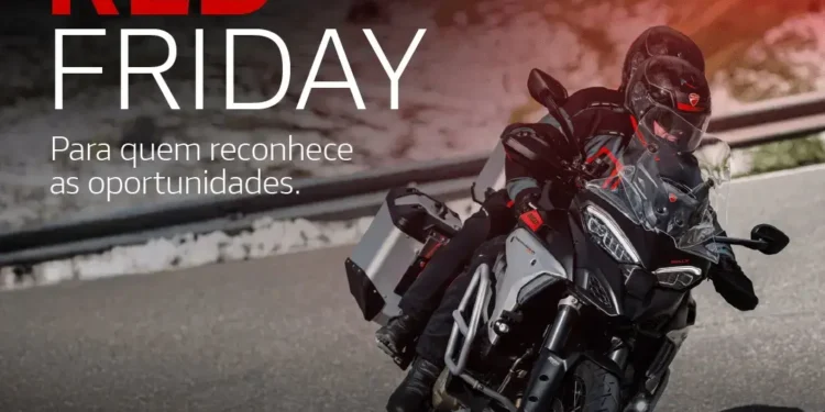 Red Friday Ducati: Oportunidades exclusivas para entrar no universo vermelho