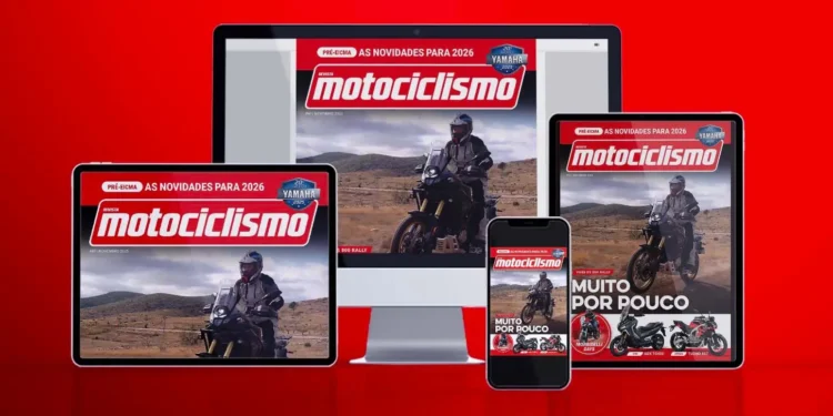 Revista Motociclismo de Novembro já disponível e nas bancas