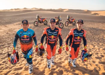 Red Bull KTM Factory Racing pronta para o Dakar
