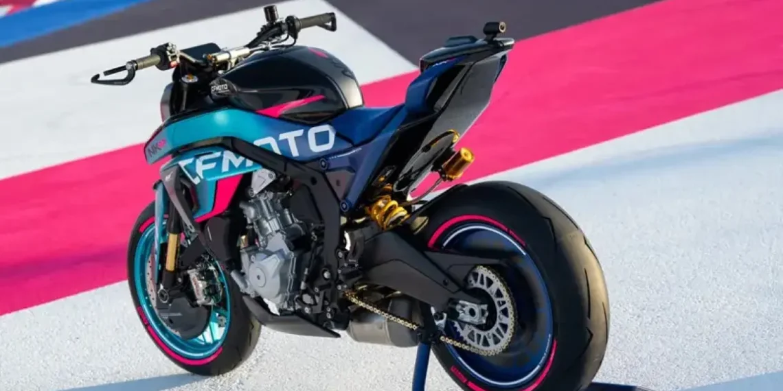 CFMoto leva a 675NK para o universo das corridas com a nova versão GP