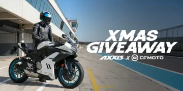 CFMOTO e AXXIS estabelecem parceria de Natal com três passatempos exclusivos, com participação gratuita