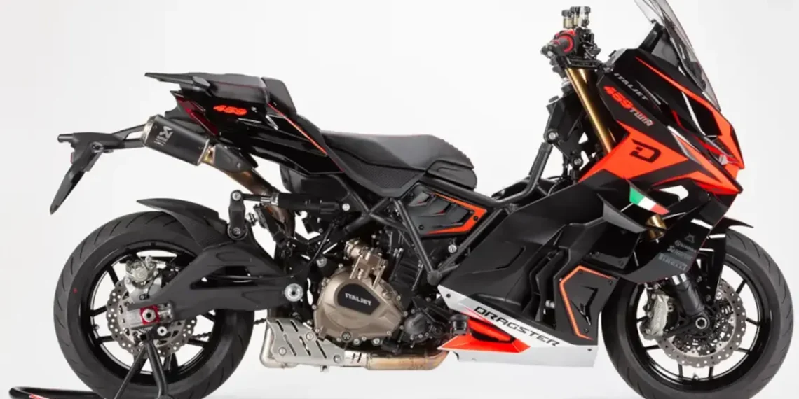 Italjet Dragster 459: Quando uma scooter decide jogar no território das motos