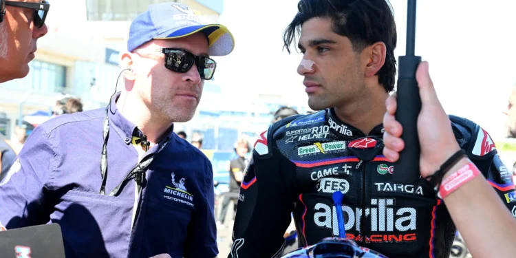 Jorge Martín avança para a Yamaha em 2027, após relação turbulenta com a Aprilia