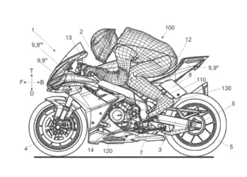 Aprilia explora nova fronteira aerodinâmica com asas amovíveis integradas nos apoios do passageiro