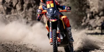 Dakar 2026: Sanders dispara para a vitória na Etapa 2 e assume o comando. Martim Ventura vence Rally2