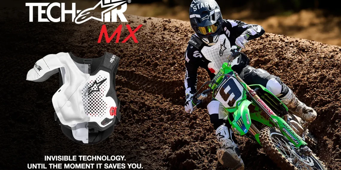 Alpinestars Tech-Air MX: Segurança off-road elevada a novo patamar com airbag autónomo inteligente