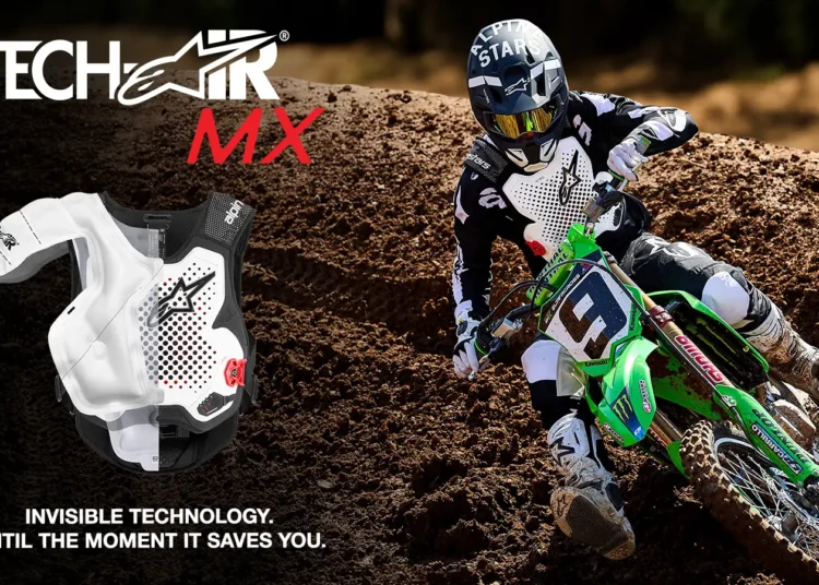 Alpinestars Tech-Air MX: Segurança off-road elevada a novo patamar com airbag autónomo inteligente