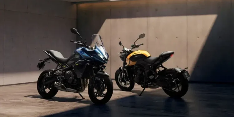 Triumph Trident 660 e Tiger Sport 660 2026: Evolução profunda no coração da gama média