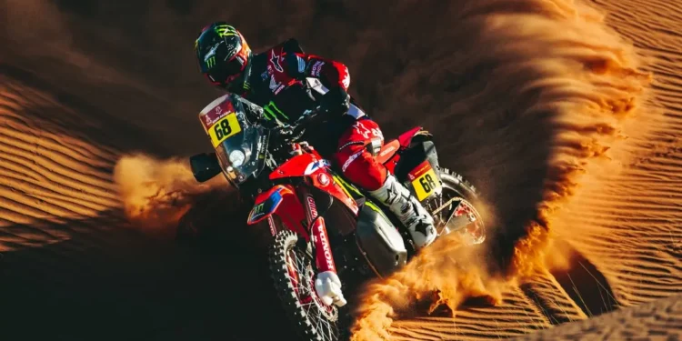 Dakar 2026: Schareina vence novamente, no domínio Honda na etapa 4. Azar bate à porta de Martim Ventura