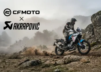 CFMOTO junta-se à Akrapovič para elevar som e desempenho da sua gama