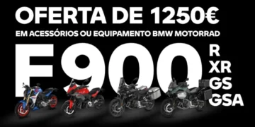 Campanha BMW prestes a entrar no último mês: 1.250€ em acessórios ou equipamento na compra da gama F 900