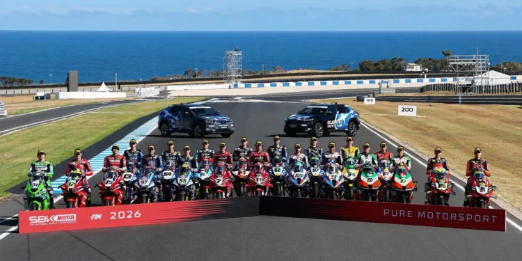 Phillip Island acolhe a Fotografia Oficial de Grupo do WorldSBK 2026