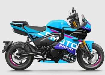 CFMoto XO Papio Racer Champion Blue celebra ligação ao Aspar Team e a David Alonso