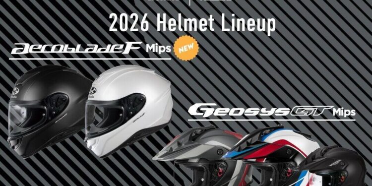 Capacetes Kabuto chegam a Portugal em parceria com a Honda