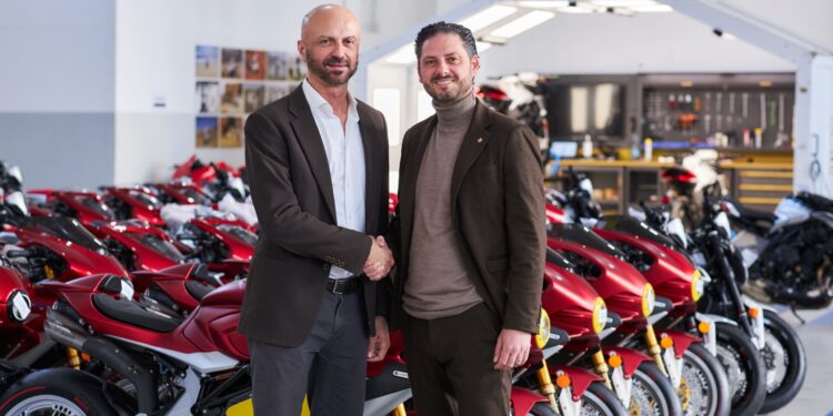 MV Agusta reforça logística de peças com parceria global com DHL