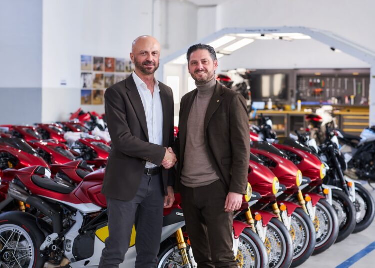 MV Agusta reforça logística de peças com parceria global com DHL