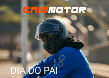 Caismotor lança campanha especial do Dia do Pai com 20% de desconto em equipamentos de motociclismo