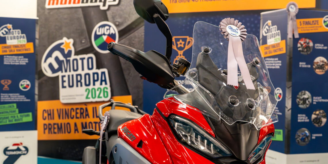 Ducati Multistrada V4 vence o Prémio Moto Europa 2026 na Motodays