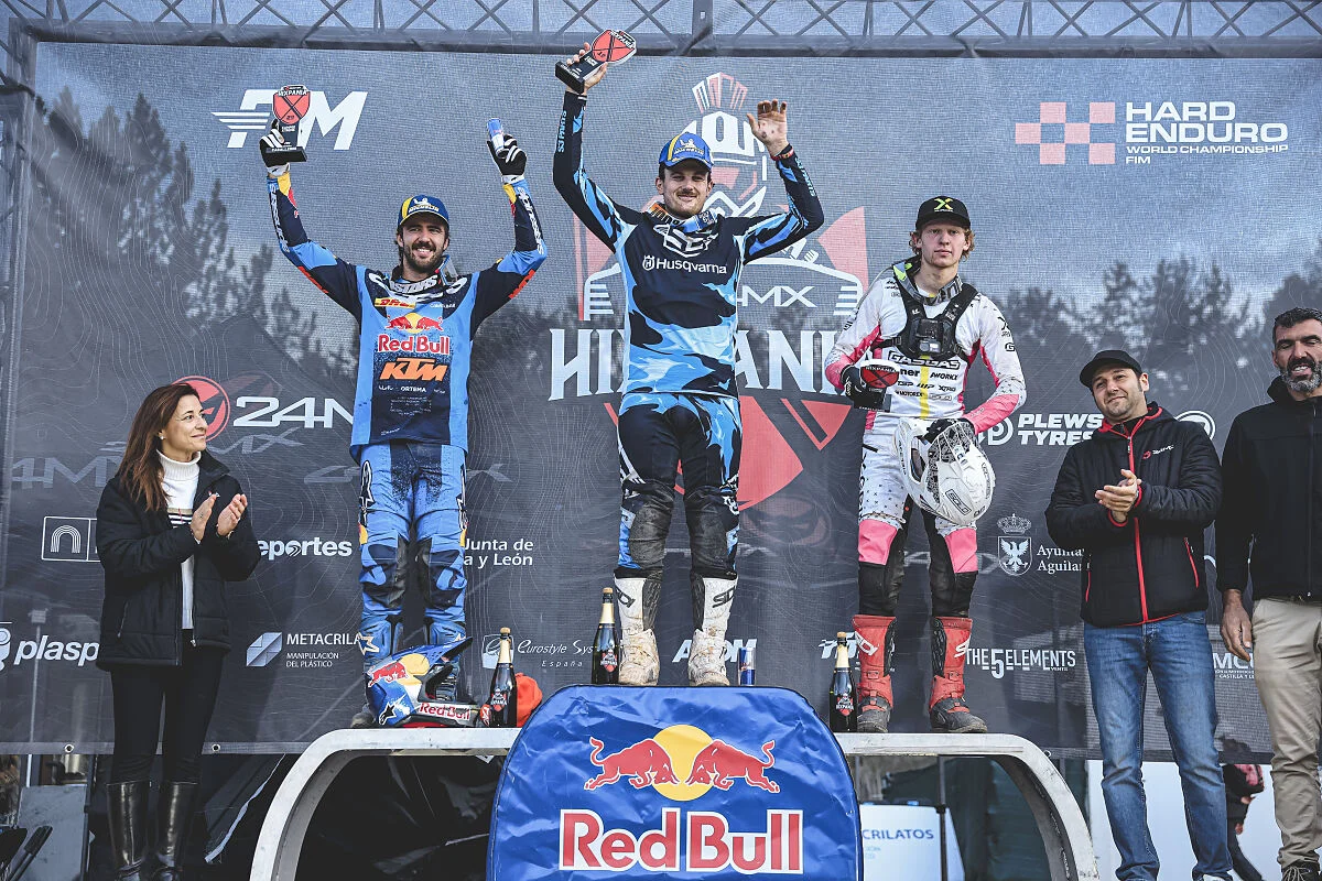 Billy Bolt fecha época de Hard Enduro com pódio na Hixpania
