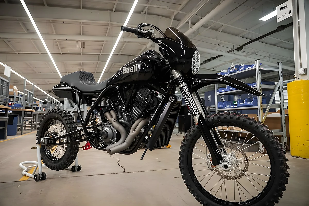 Among the many wild custom concepts emerging from @buell.motorcycles lately, one of the most une