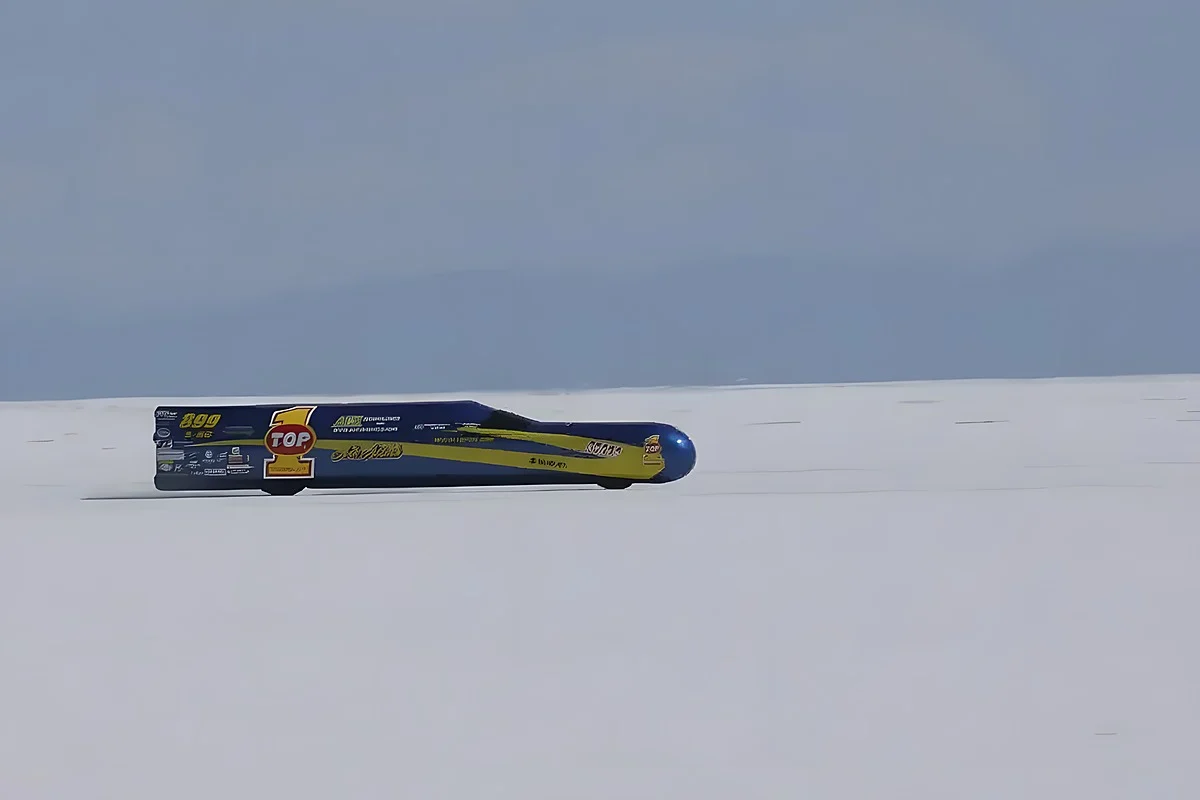 A Ack Attack quer superar 643,738 km/h, 16 anos após o recorde