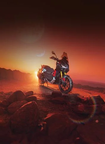 Aprilia SR GT 400, fotografia oficial da scooter.