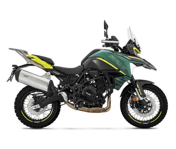 A Benelli TRK 702 X na versão atual, sem as atualizações anunciadas para 2027.