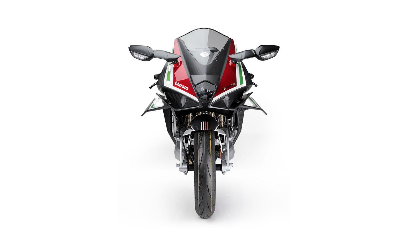 Bimota Tesi H2, fotografia oficial da galeria da marca.