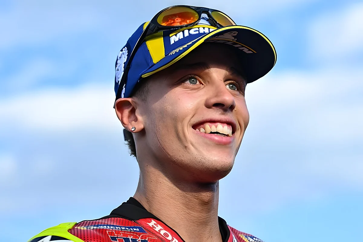 Ainda estreante e já escolhido para correr com Quartararo