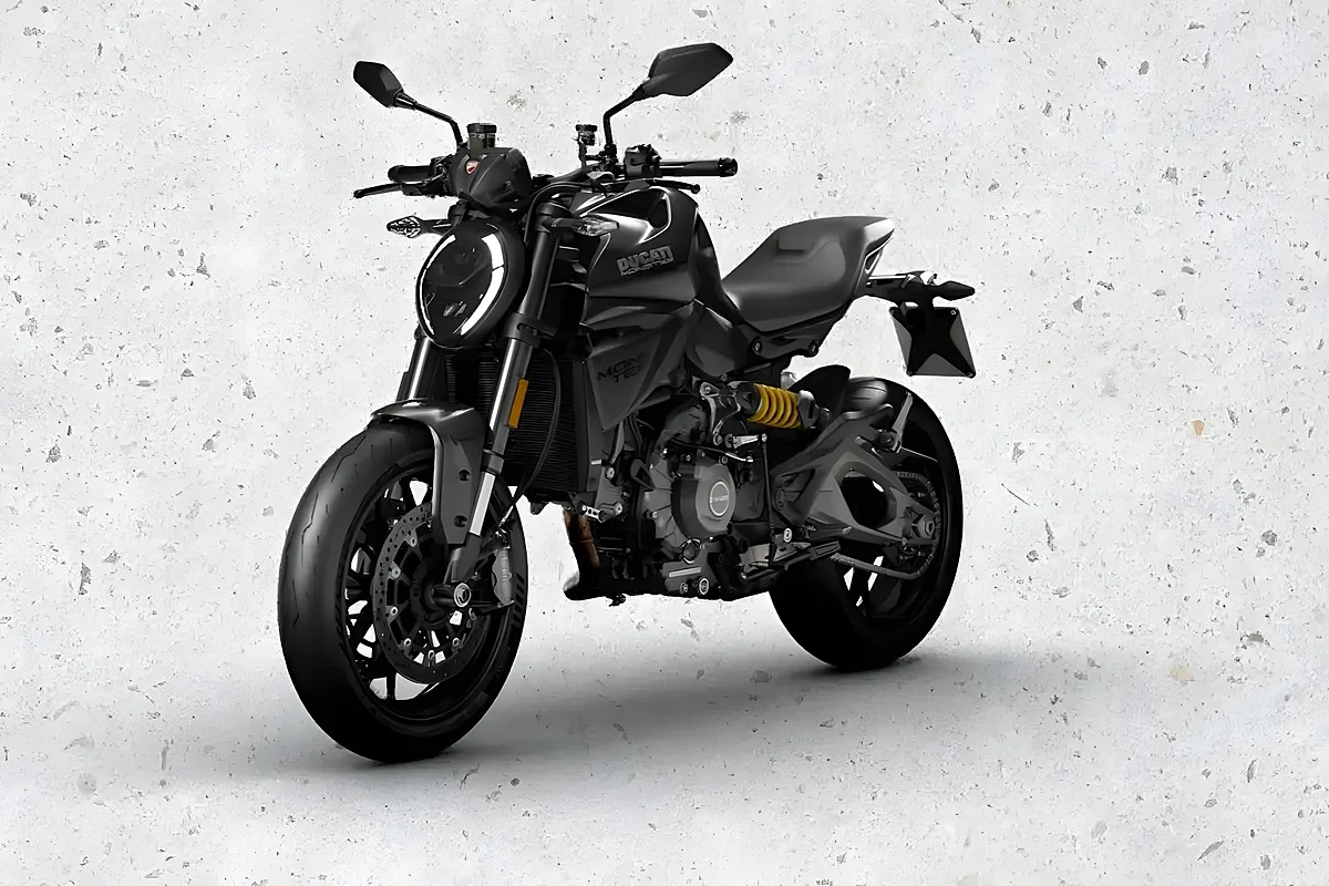 A Ducati Monster Dark veste-se de preto e pesa 175 kg sem combustível