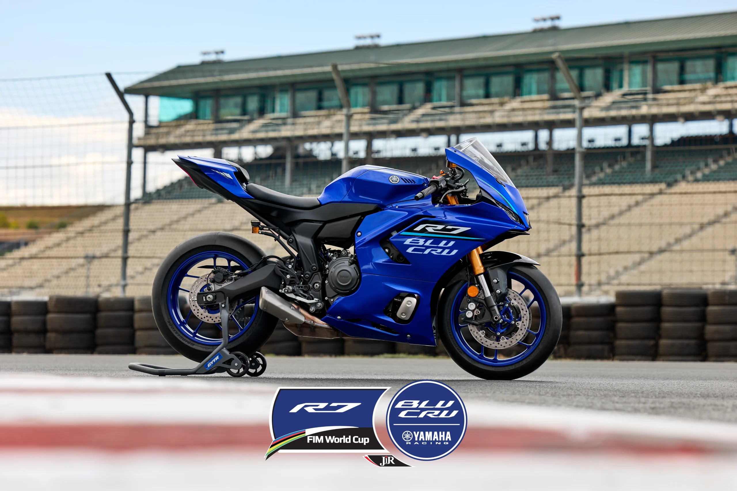 Yamaha R7 assume protagonismo na BLU CRU World Cup 2027 em troca com a R3