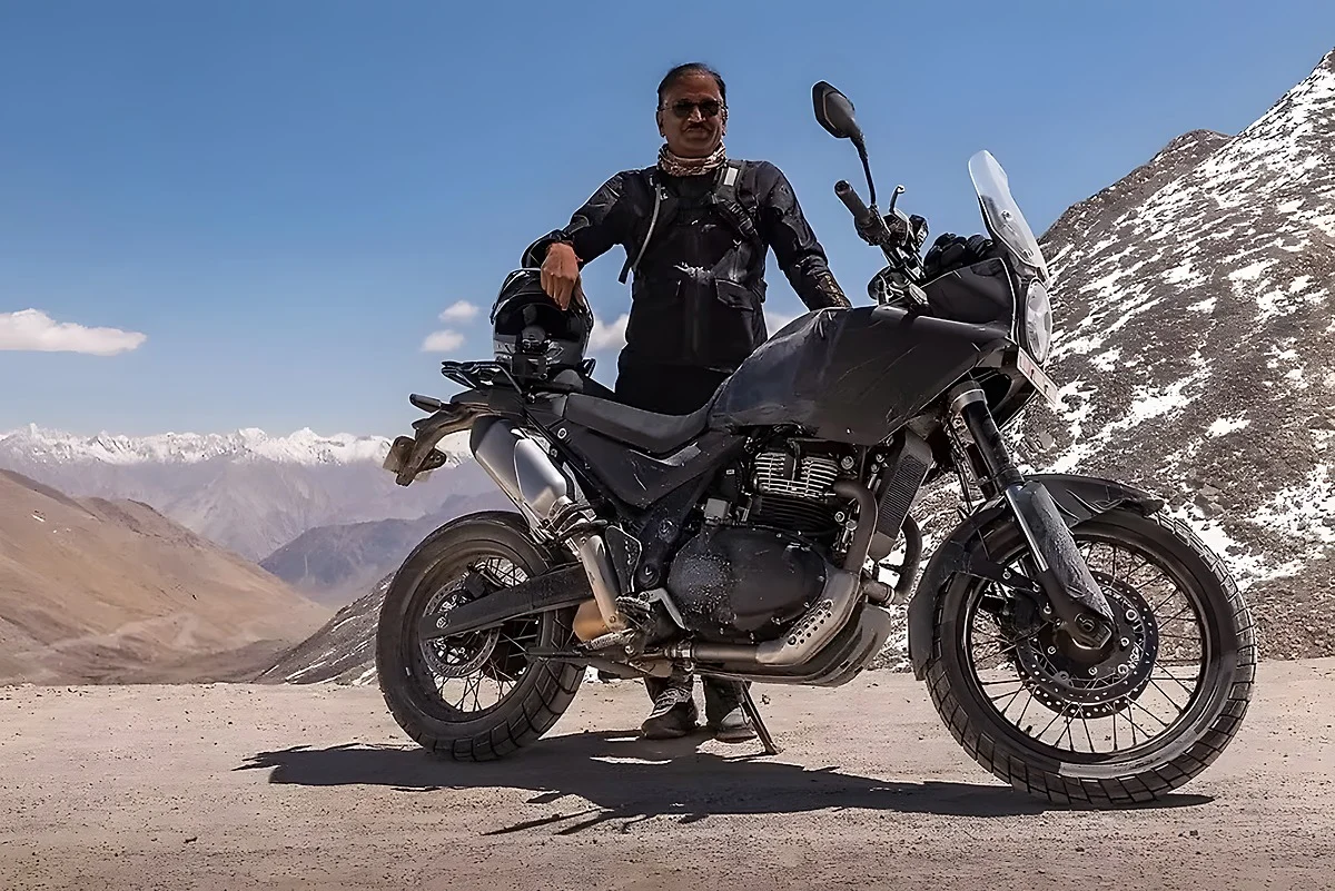Milão entra no teaser da Himalayan 750 da Royal Enfield