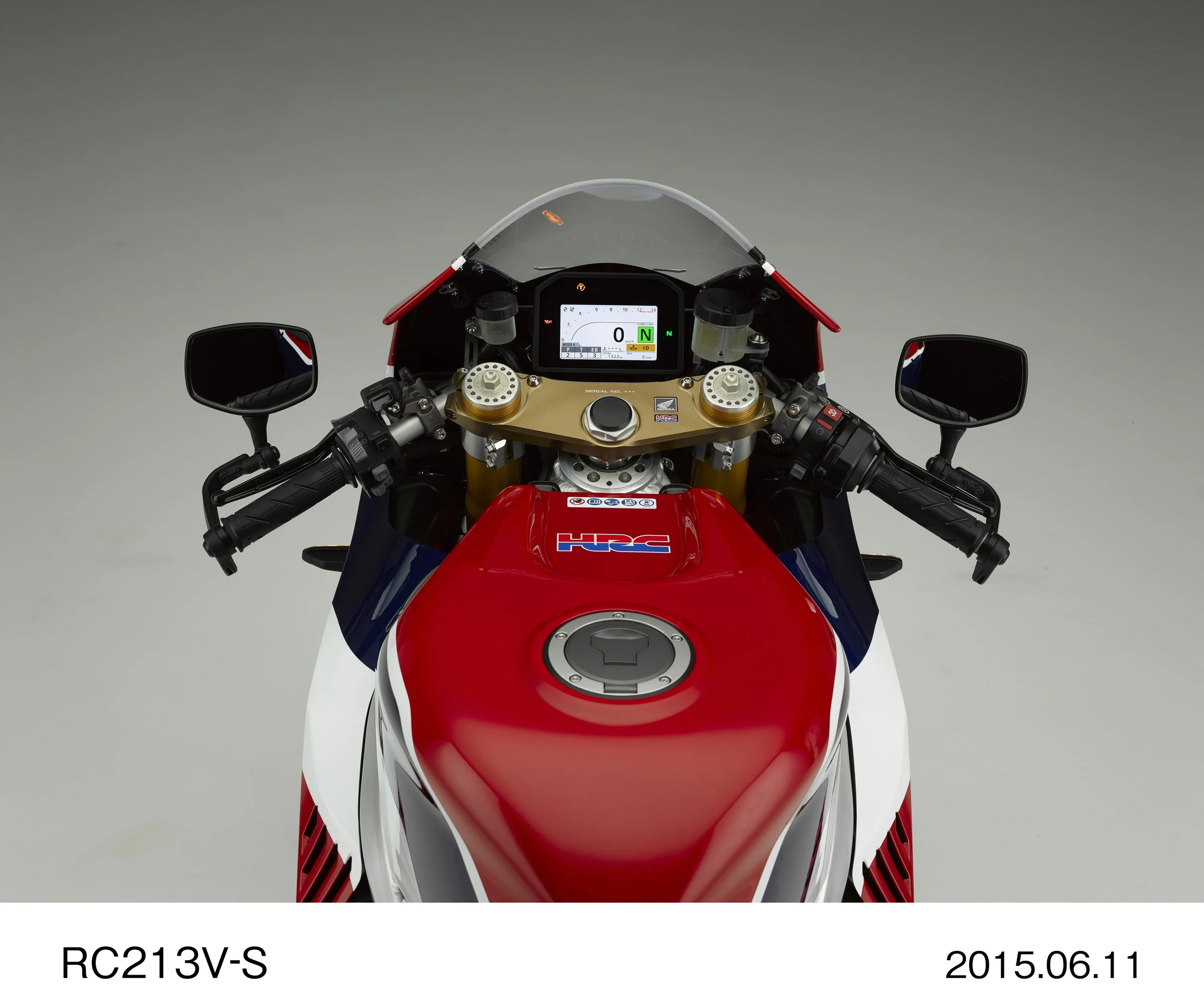 A Honda RC213V-S, numa fotografia oficial da Honda.