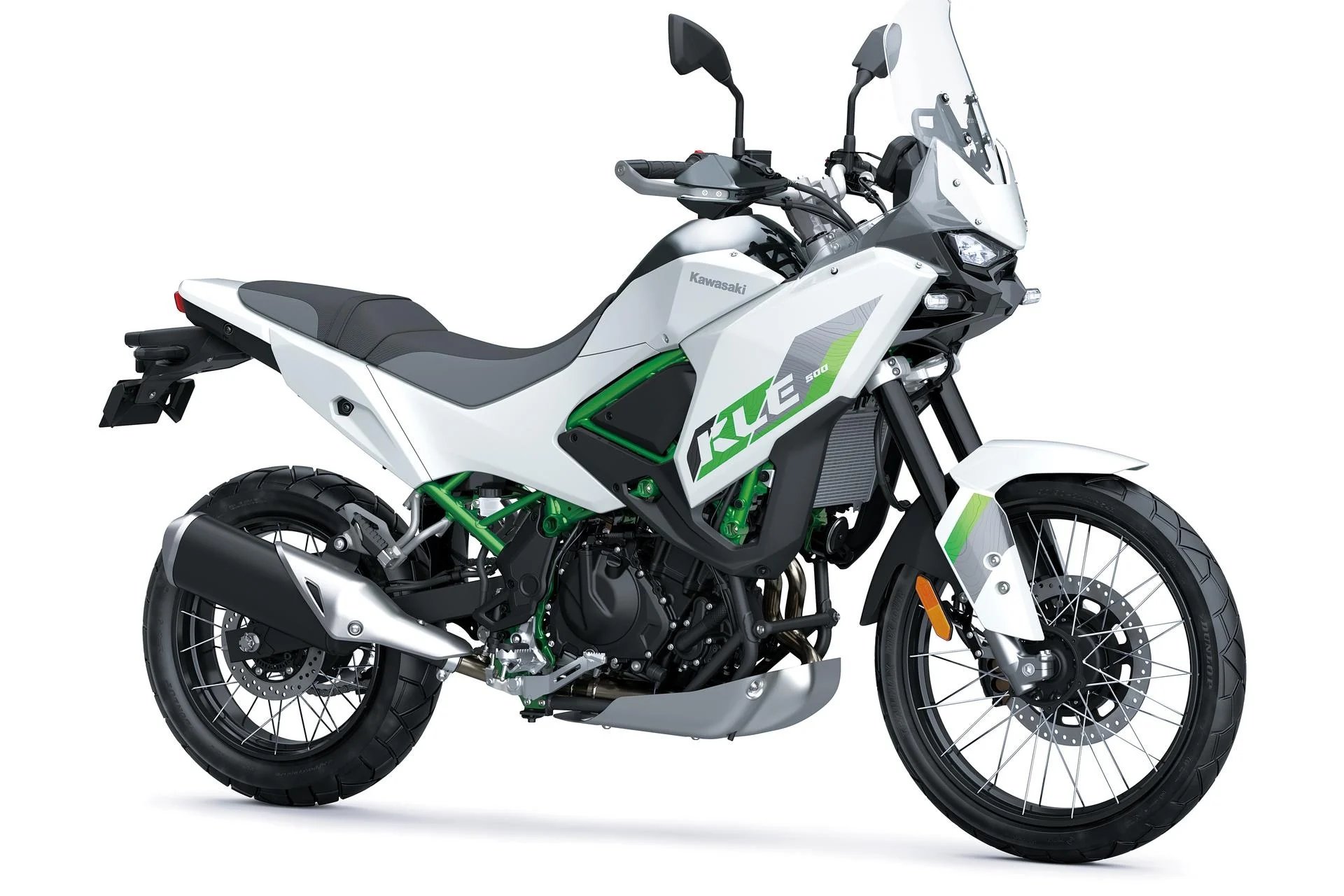 A Kawasaki KLE500 Smartride arranca sem apertar a manete