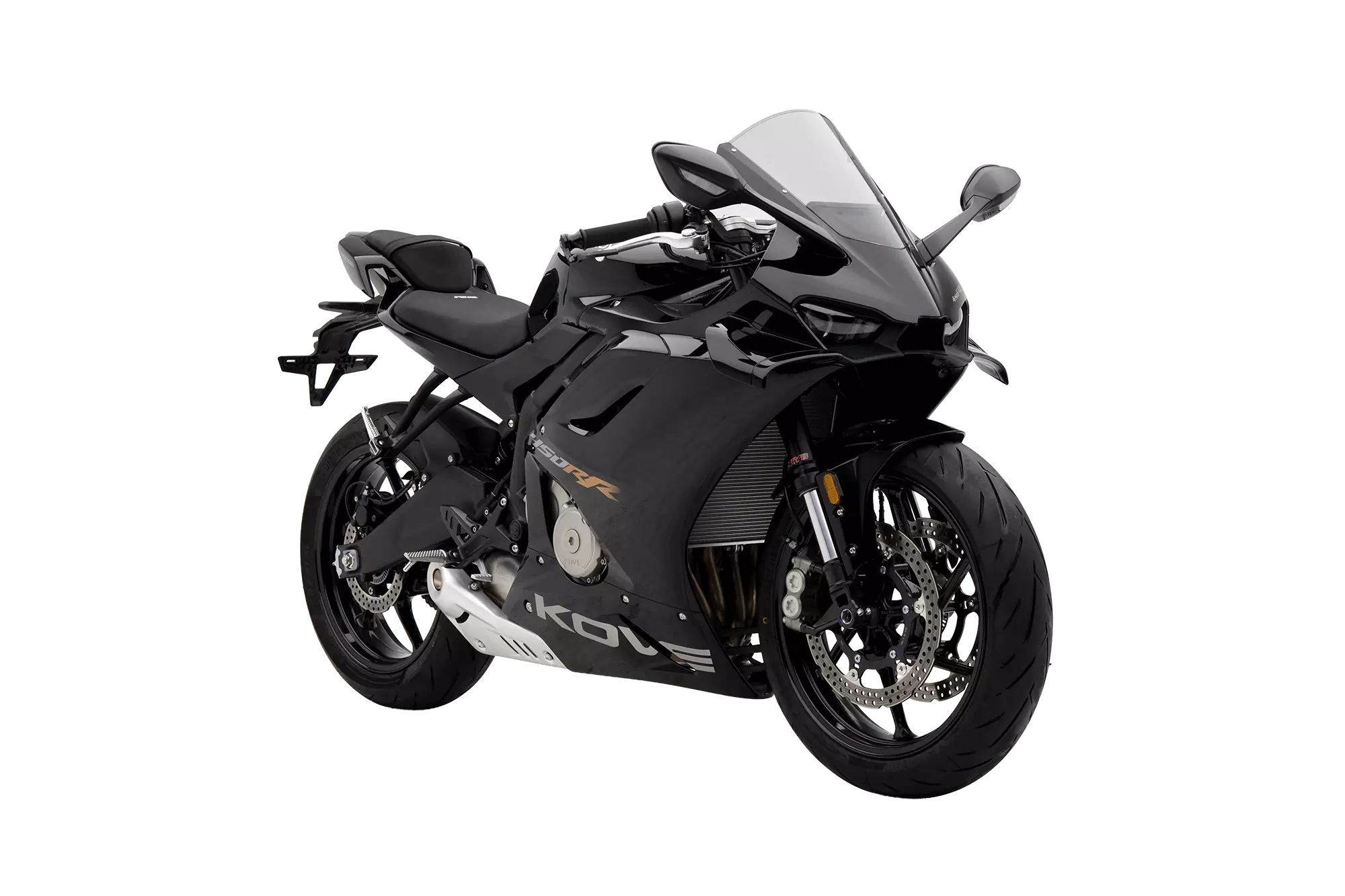 A KOVE 450RR, numa fotografia oficial da marca.
