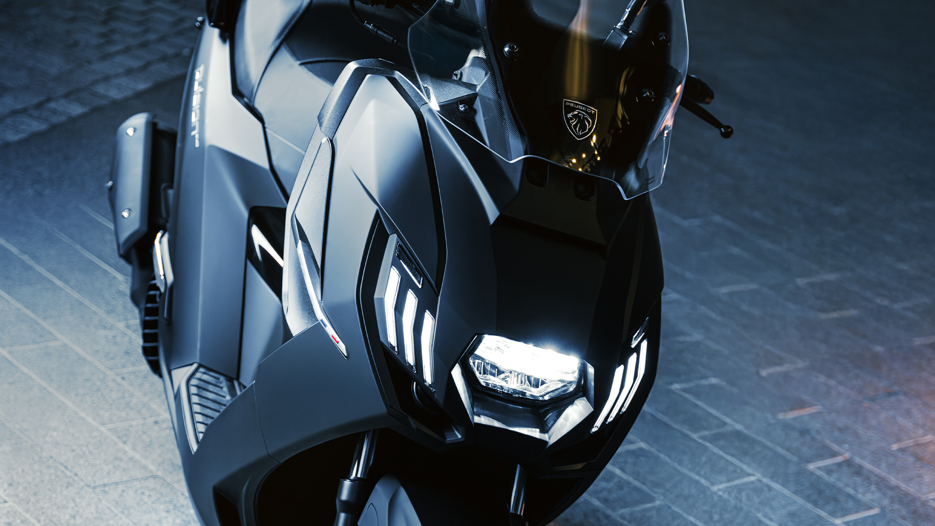 Peugeot Pulsion EVO 125 de 2026, numa imagem da página oficial do modelo.