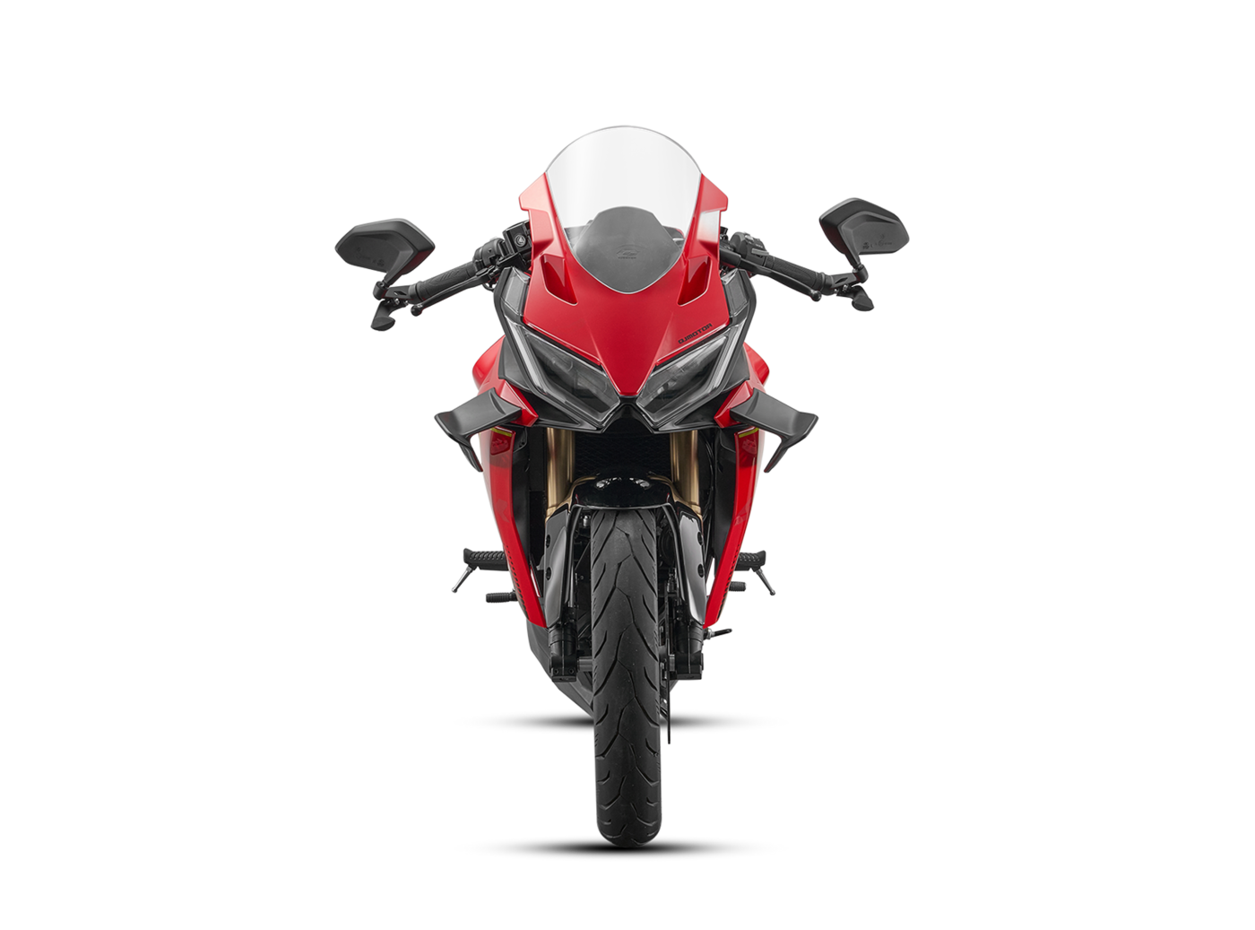 A QJMotor SRK 125RS, numa fotografia oficial da versão carenada.