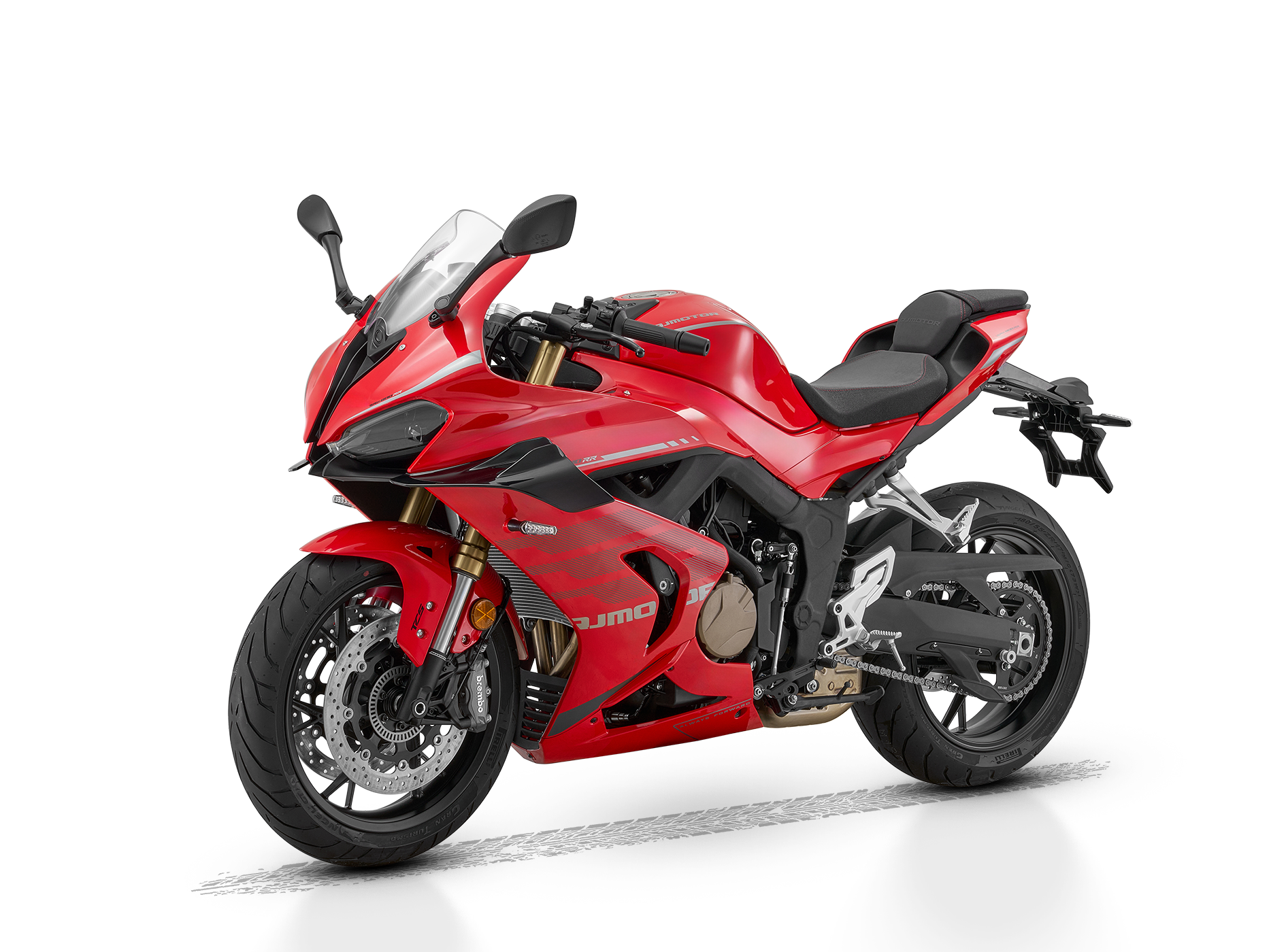 QJMotor SRK800RR, modelo de 2026, numa fotografia oficial da marca.