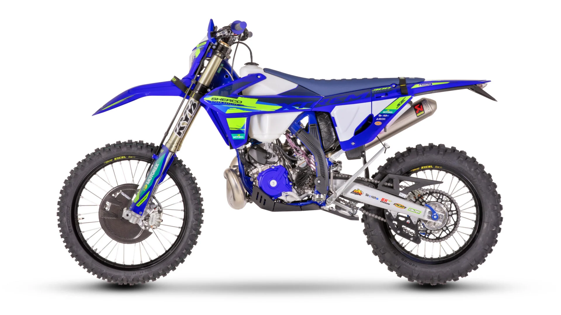 A Sherco Xtrem 300 baixa a compressão para ganhar tração