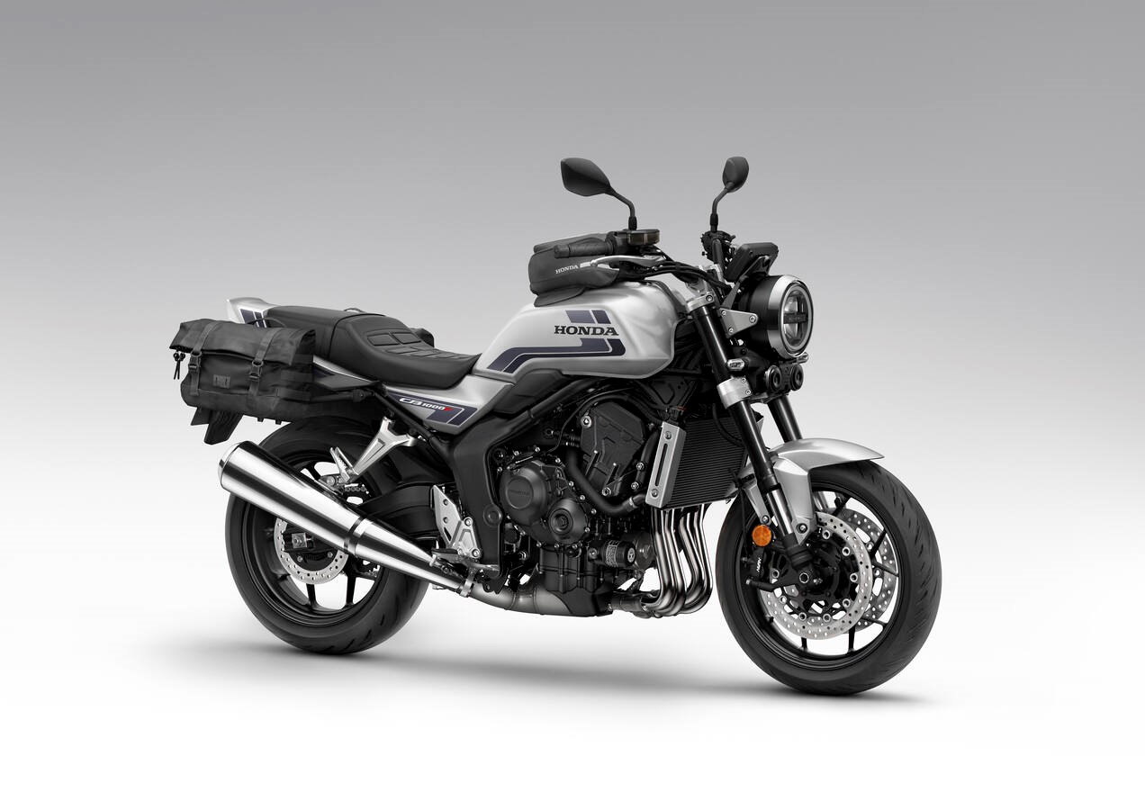 Fotografia oficial da Honda CB1000F de 2026.