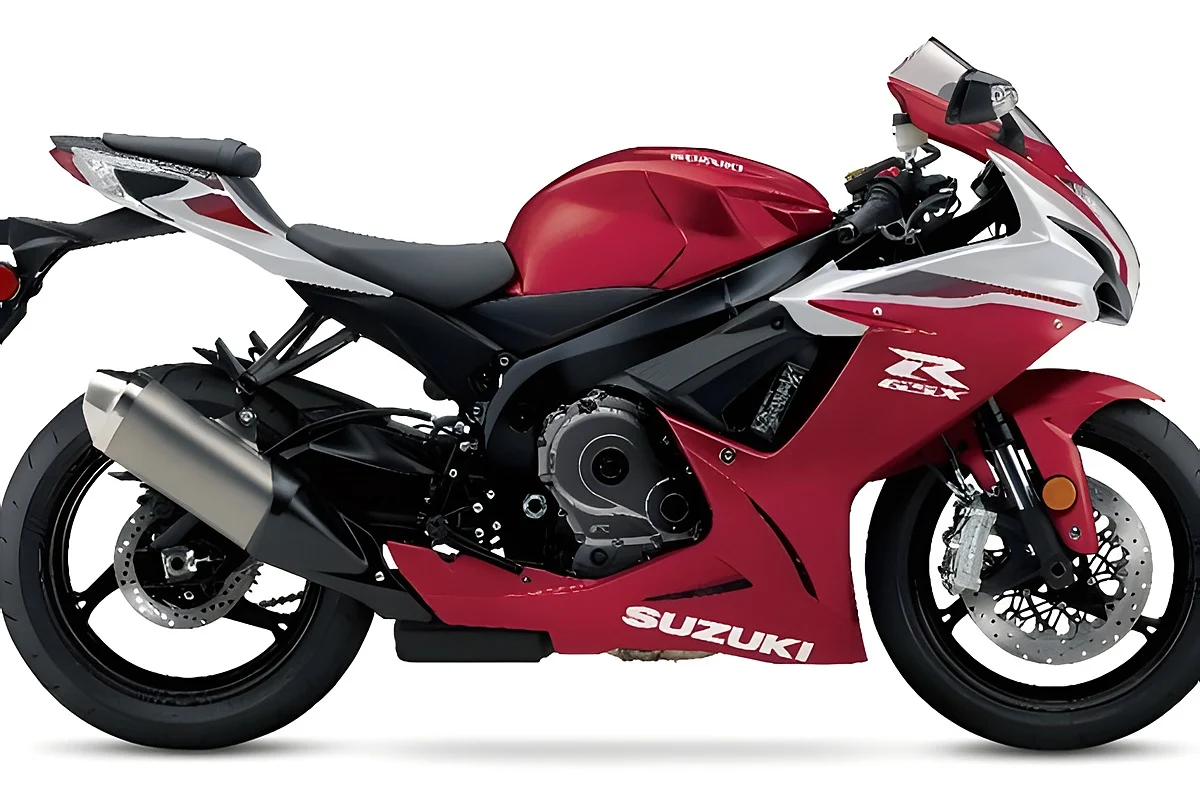 A Suzuki GSX-R600 mantém os 4 cilindros de 599 cc em 2027