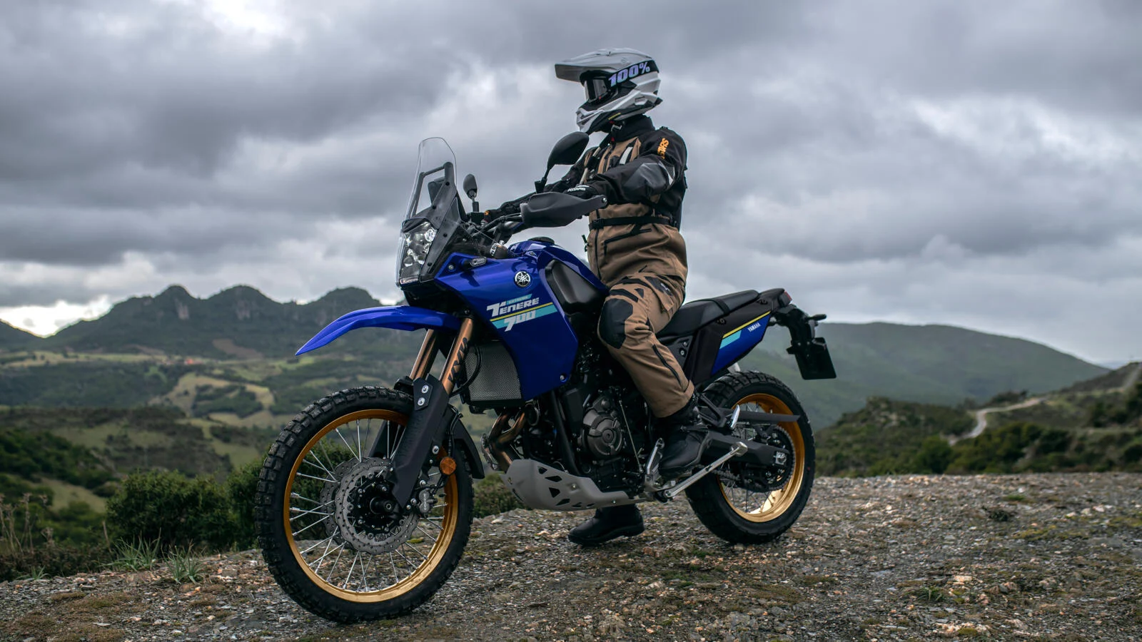 Na imagem, o Yamaha Ténéré 700, numa fotografia oficial da Yamaha.