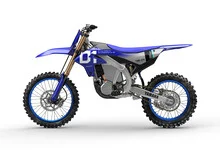 A Yamaha YE-01 Racing Concept, numa segunda fotografia oficial da Yamaha.